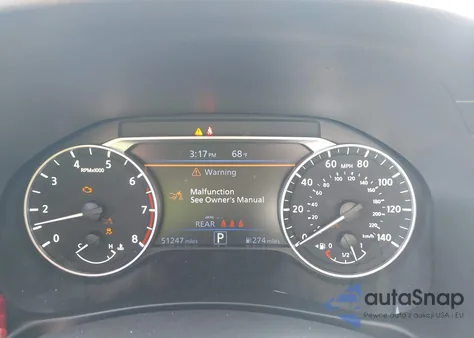 2024 Nissan Altima Sv Fwd z USA, uszkodzony, nr VIN 1N4BL4DV2RN324733